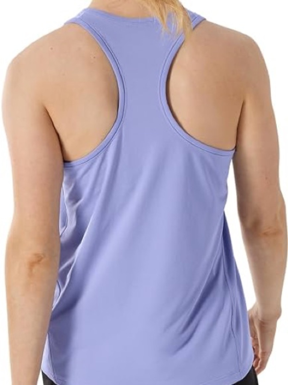 NWT Arc'teryx Taema Tank Women's lightweight tank top in light blue purple - Picture 3 of 5